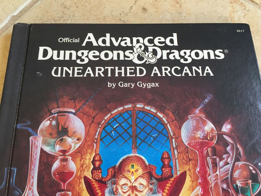 Unearthed Arcana Advanced Dungeons Dragons TSR 1985