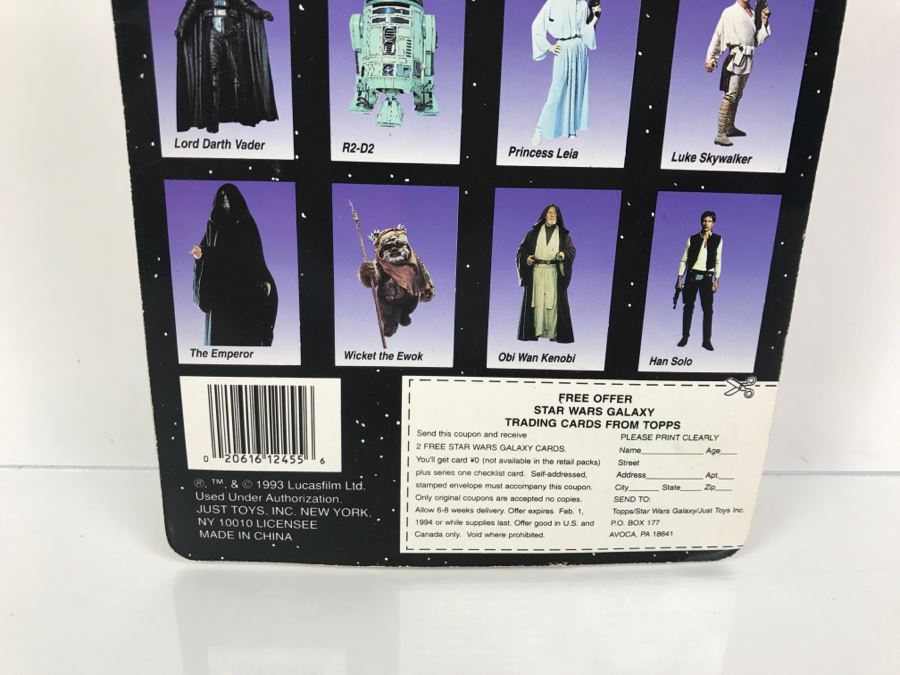 Star Wars Bend Ems With Limited Edition Trading Card The Emperor Topps