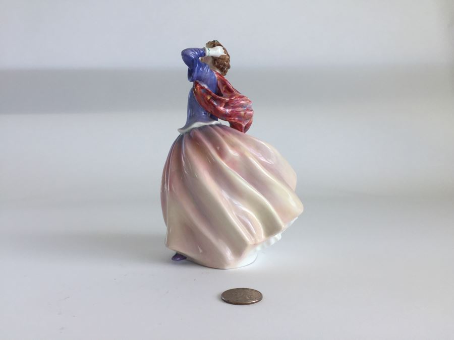 Vintage Royal Doulton Lady Figurine Blithe Morning Hn