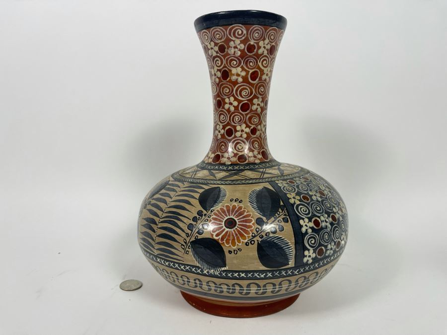 Signed Mexican Pottery Tonala Jal H