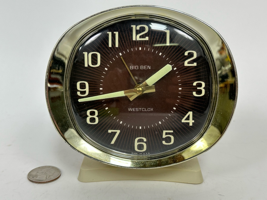 Vintage Westclox Big Ben Alarm Clock 5W X 4 5H