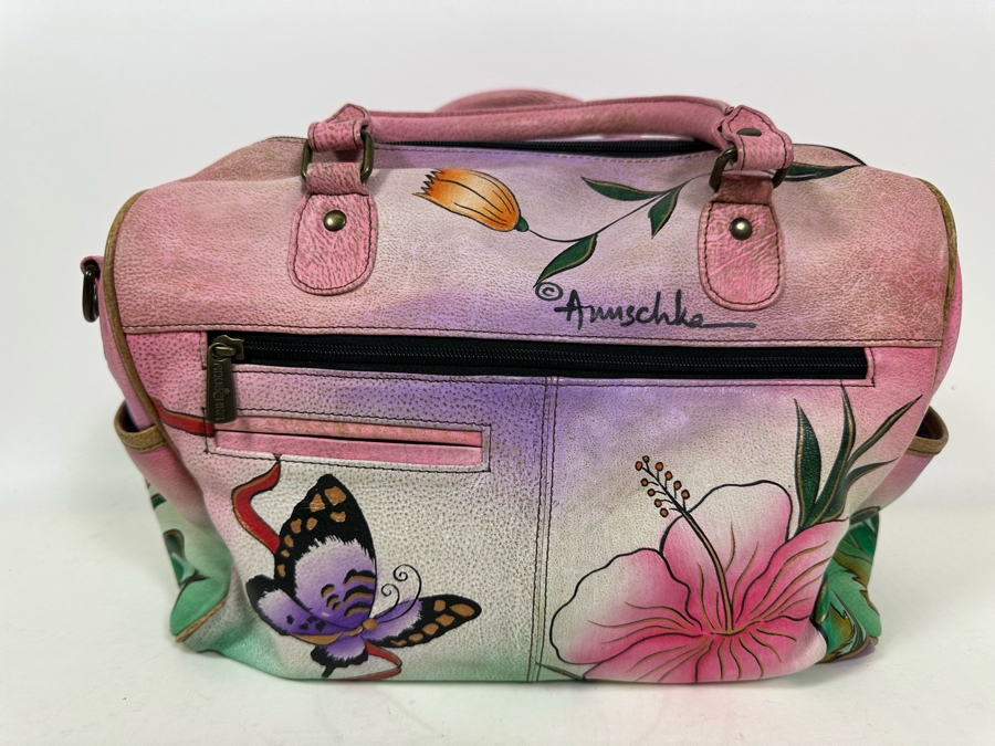 Anuschka Hand Painted Leather Handbag