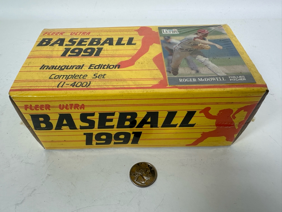 Fleer Ultra Baseball Cards Inaugural Edition Complete Set