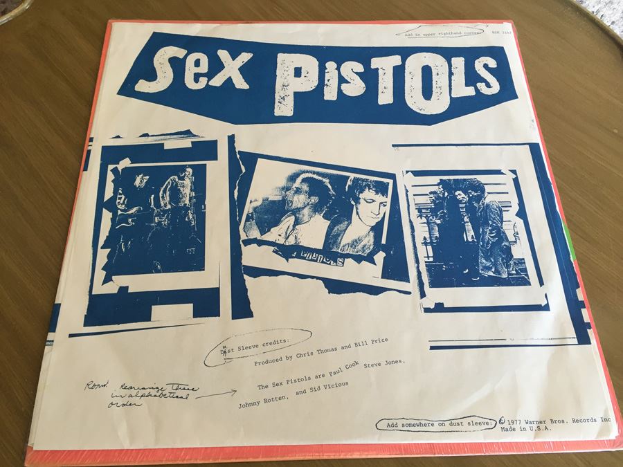 Sex Pistols Never Mind The Bollocks Here S The Sex Pistols Warner