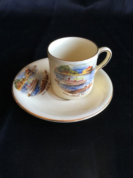 Jonroth Royal Winton Santa Catalina CA Cup And Saucer [Photo 2]