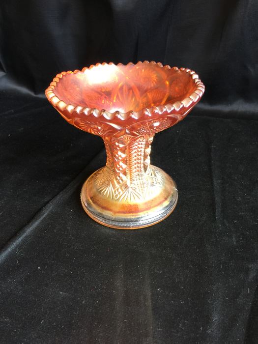 Carnival Glass Compote [Photo 2]