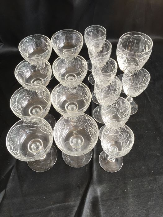 Crystal Stemware Lot [Photo 3]