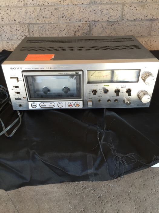 Sony EL-5 Elcaset Cassette Deck Rare Hi-Fi - Estimate $325