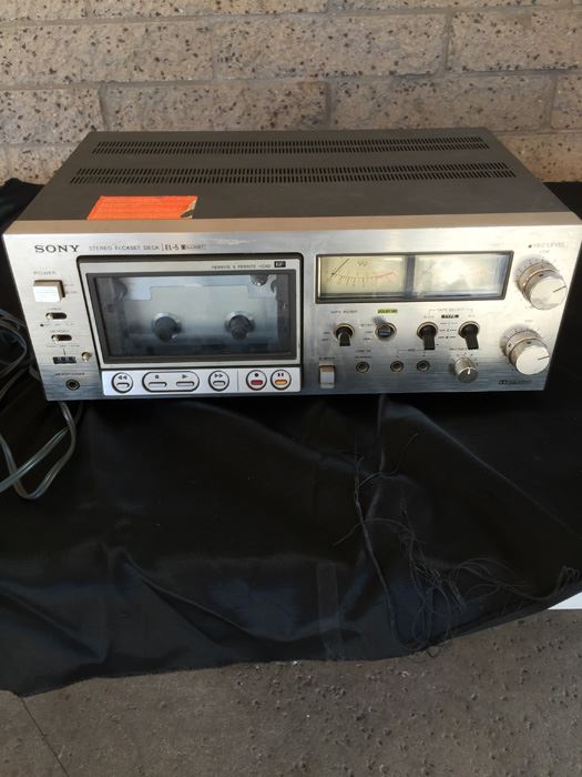Sony EL-5 Elcaset Cassette Deck Rare Hi-Fi - Estimate $325 [Photo 2]
