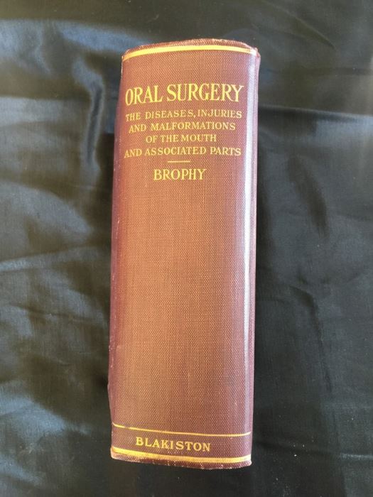 Oral Surgery Book - Brophy [Photo 1]