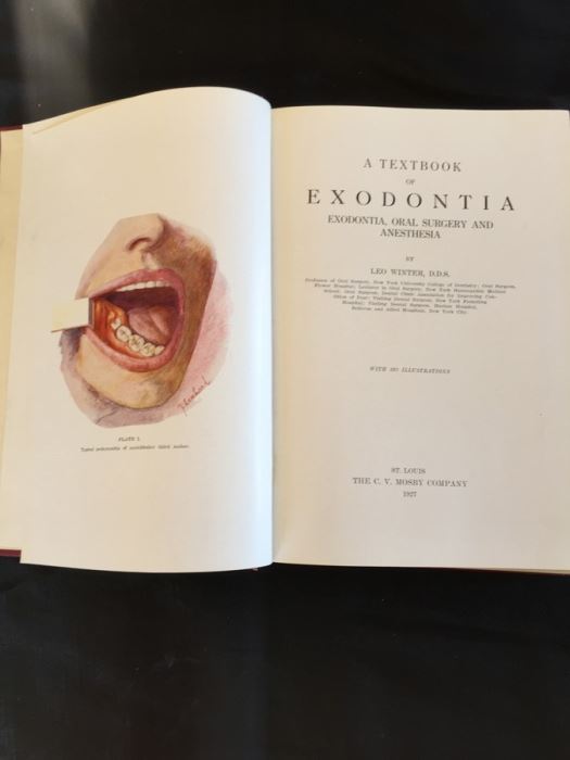 Textbook Of Exodontia - Winter - 1927 [Photo 2]