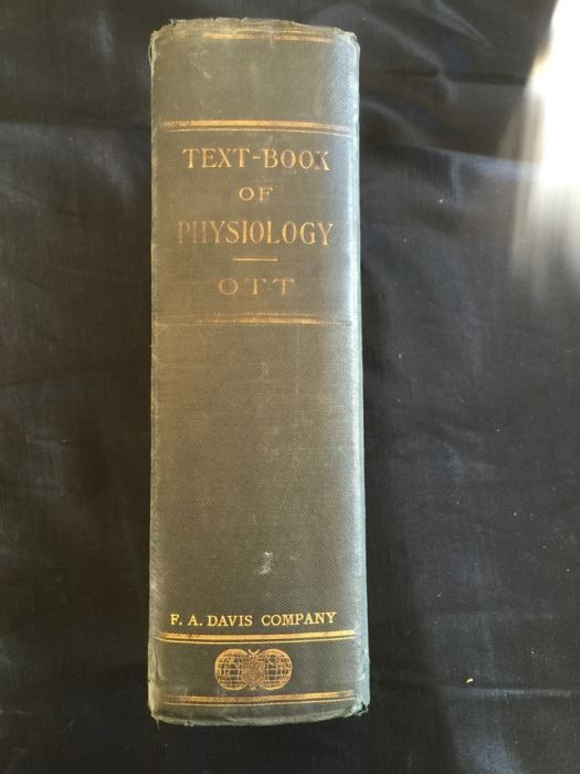 Textbook Of Physiology - Ott - 1909 [Photo 1]