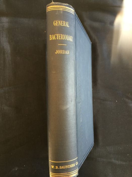 General Bacteriology Book - Jordan - 1910 [Photo 1]
