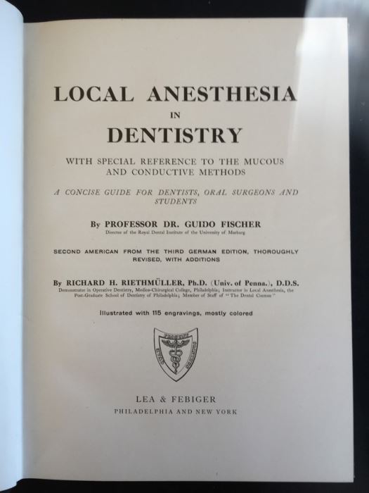 Local Anesthesia In Denistry - Fischer [Photo 2]