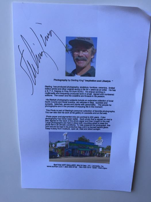 Local Beach Photography - Signed Sterling King [Photo 2]