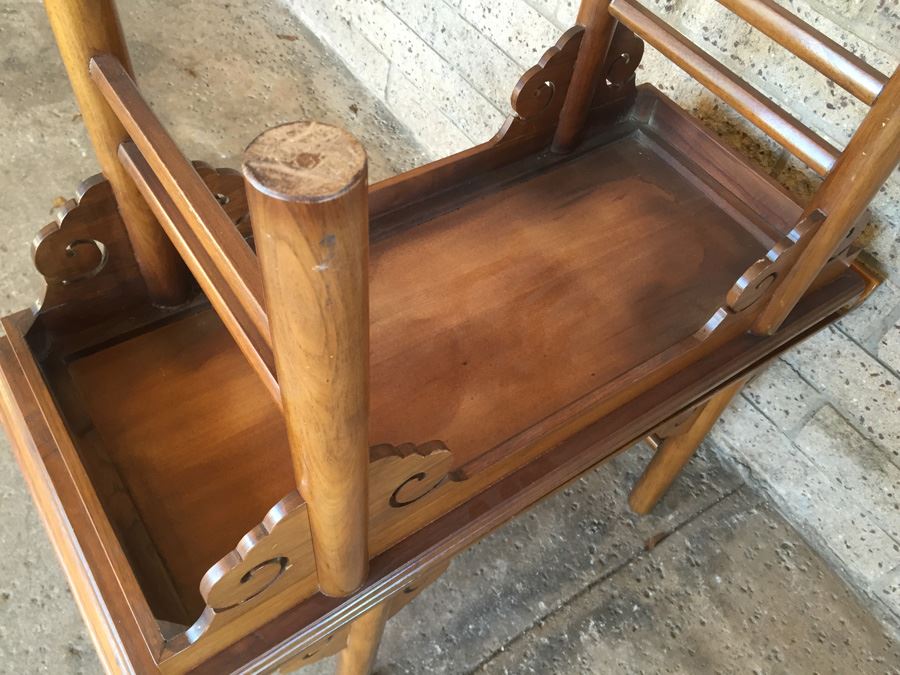 Pair Of Matching Asian Tables [Photo 14]