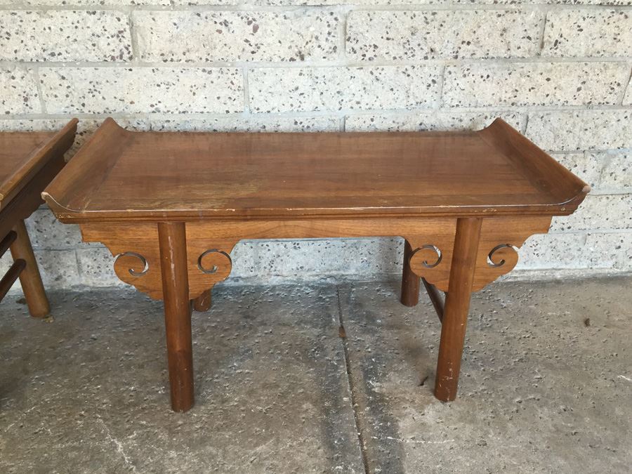 Pair Of Matching Asian Tables [Photo 5]