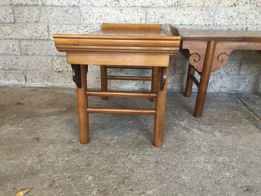 Pair Of Matching Asian Tables [Photo 10]