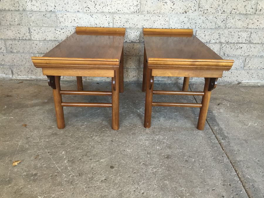 Pair Of Matching Asian Tables [Photo 11]