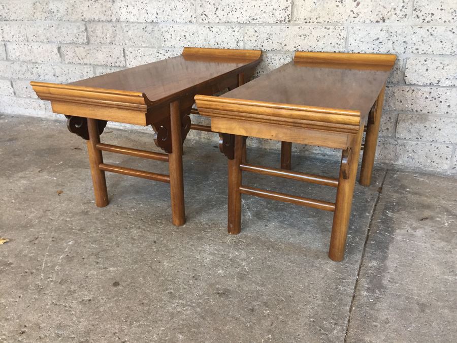 Pair Of Matching Asian Tables [Photo 12]
