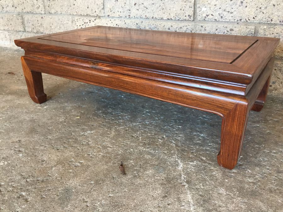 Small Rosewood Asian Table [Photo 7]