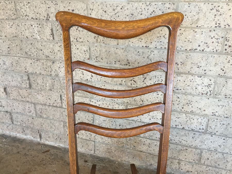 J.S Ford, Johnson & Company Chicago Quarter Sawn Oak Rocking Chair [Photo 8]