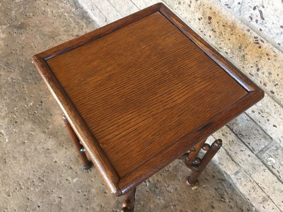 Uniquely Designed Oak Side Table [Photo 11]