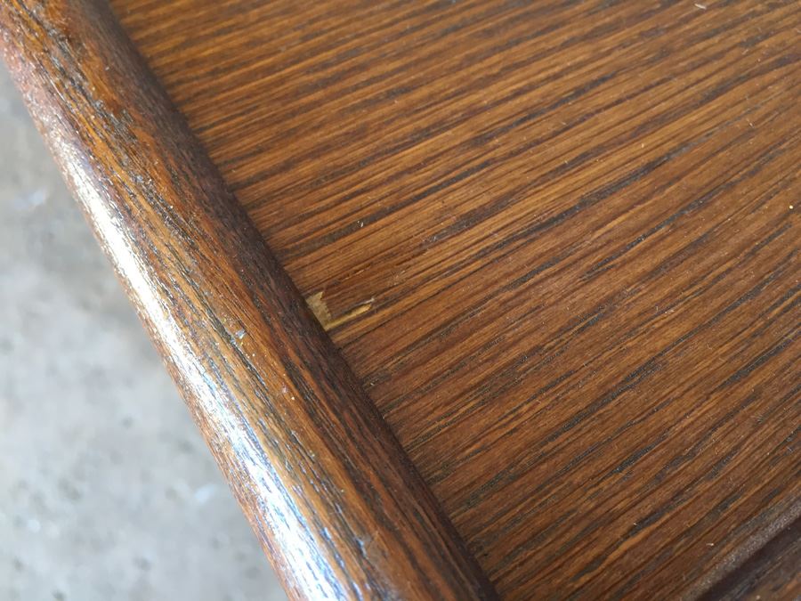 Uniquely Designed Oak Side Table [Photo 10]