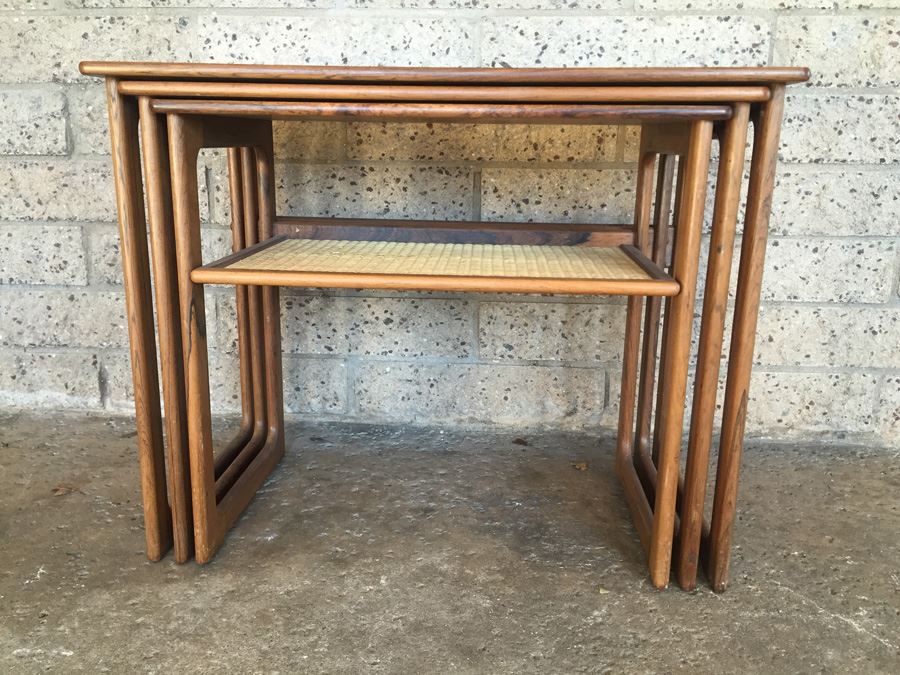 Mid-Century Stacking Tables [Photo 1]