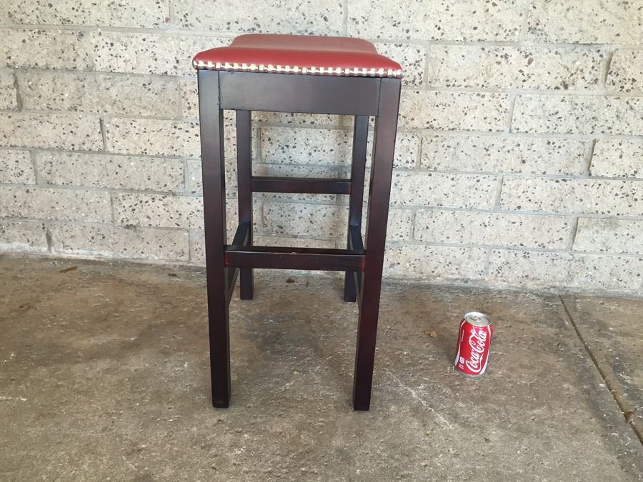 Contemporary Red Stool [Photo 8]