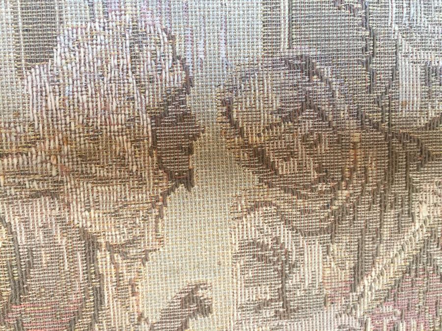 Antique 200 Year Old Petit Pointe Tapestry Showing Biblical Scene [Photo 22]