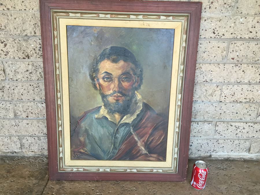 Original Signed Oil Portrait Painting [Photo 1]