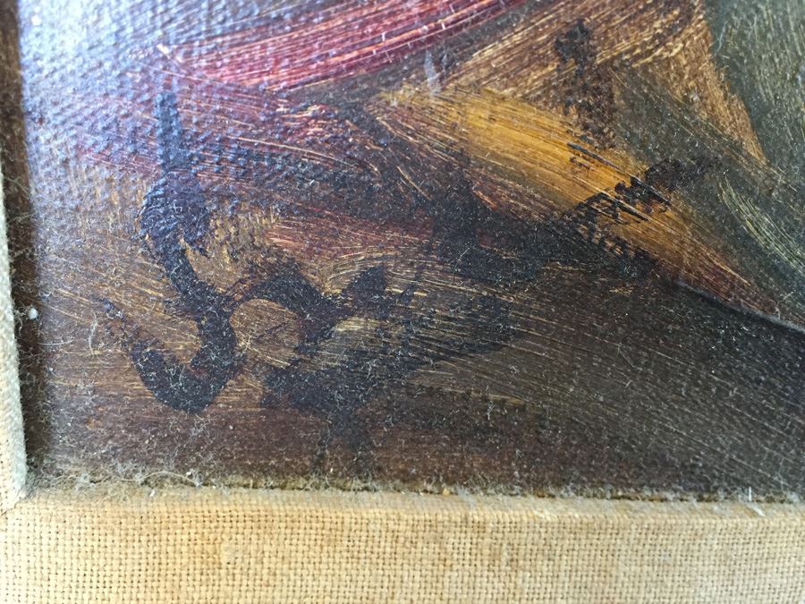 Original Signed Oil Portrait Painting [Photo 3]