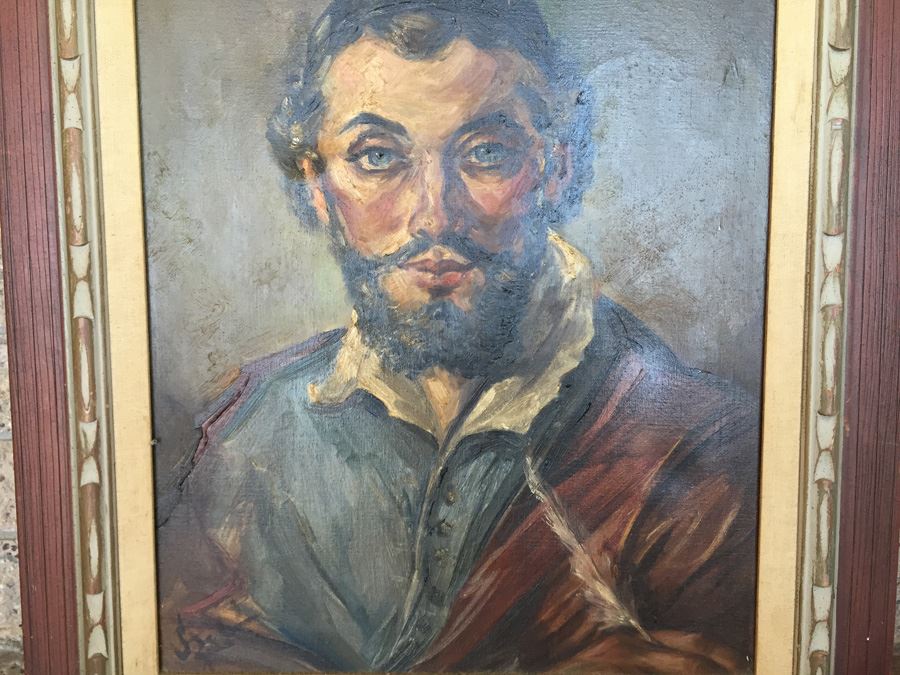 Original Signed Oil Portrait Painting [Photo 9]