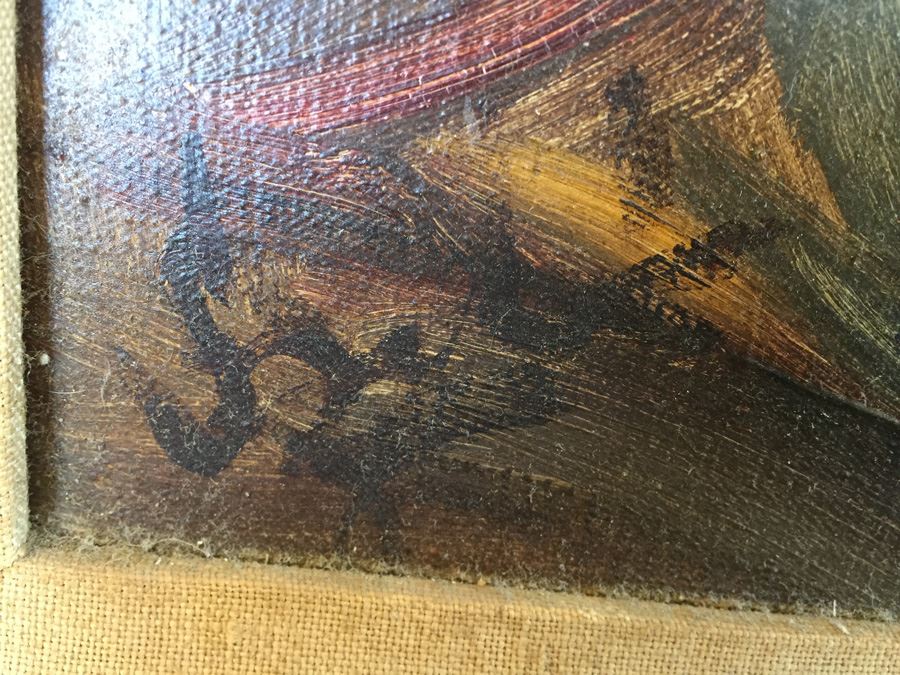 Original Signed Oil Portrait Painting [Photo 11]