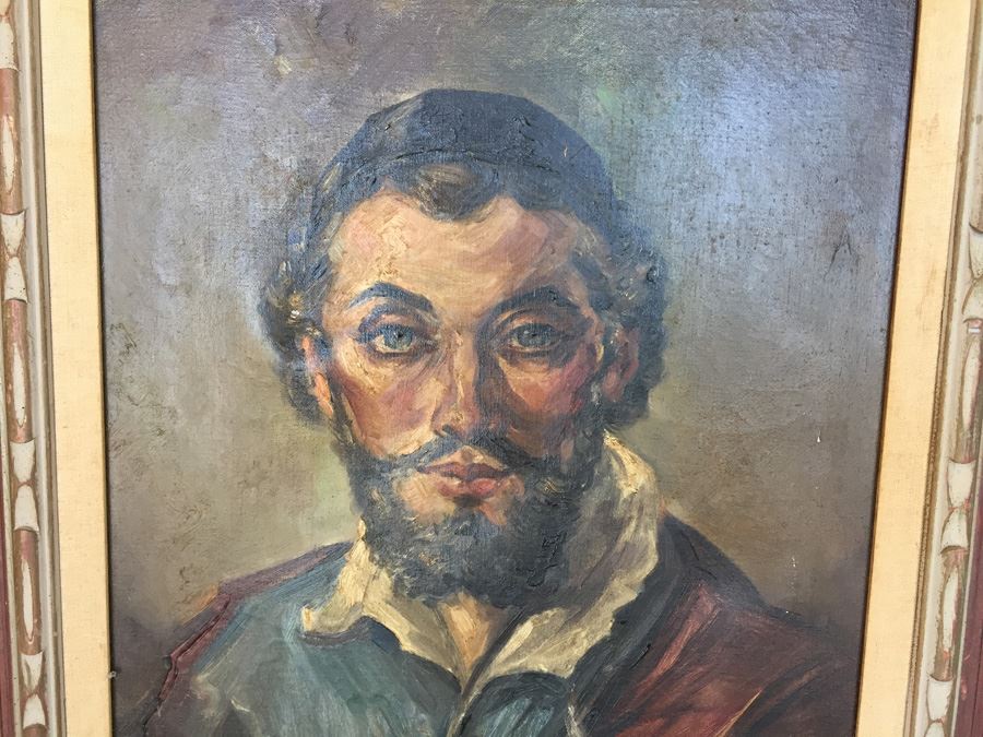 Original Signed Oil Portrait Painting [Photo 2]