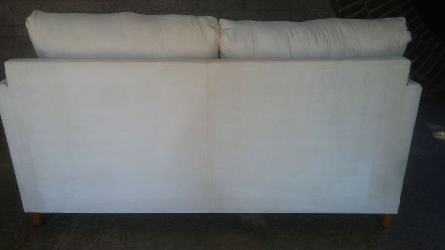 White Loveseat Sleeper Sofa In Excellent Condition [Photo 7]