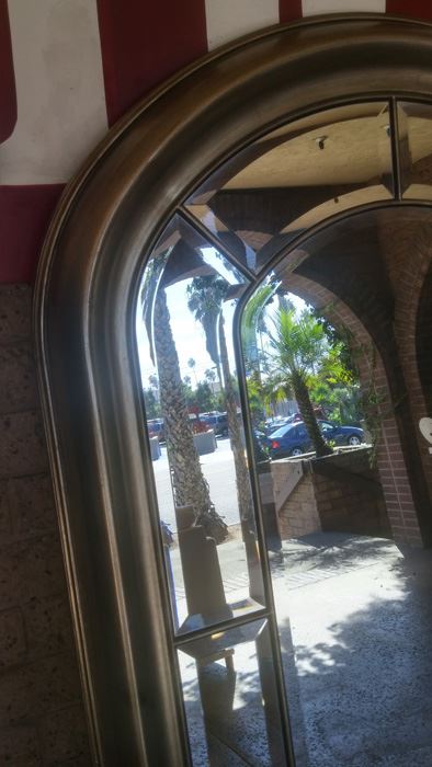 Large Full Length Arched Beveled Glass Mirror [Photo 4]