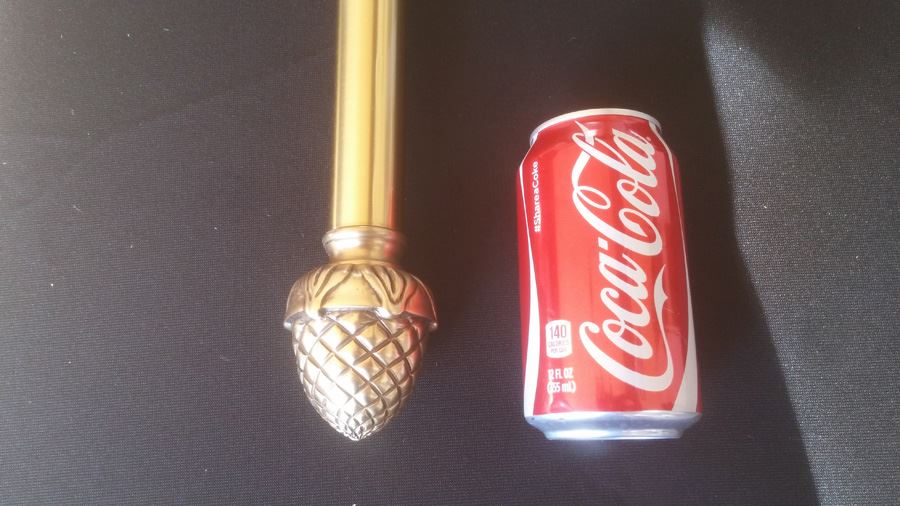 Restoration Hardware Curtain Rod With Pineapple Finial [Photo 1]