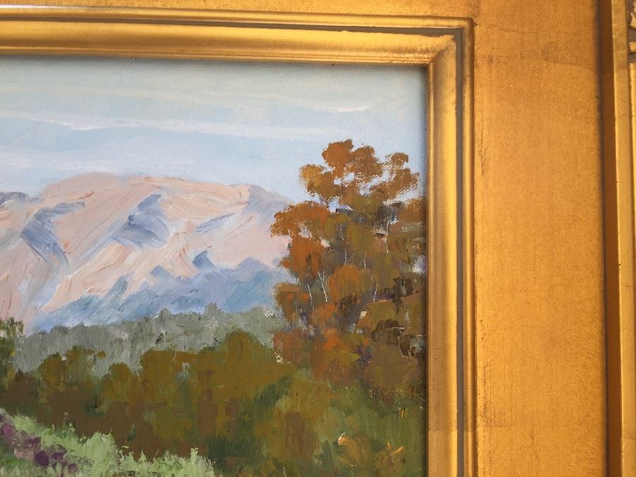 Oil On Linen Titled 'South El Capitan' By Jerome Lipetzky [Photo 5]