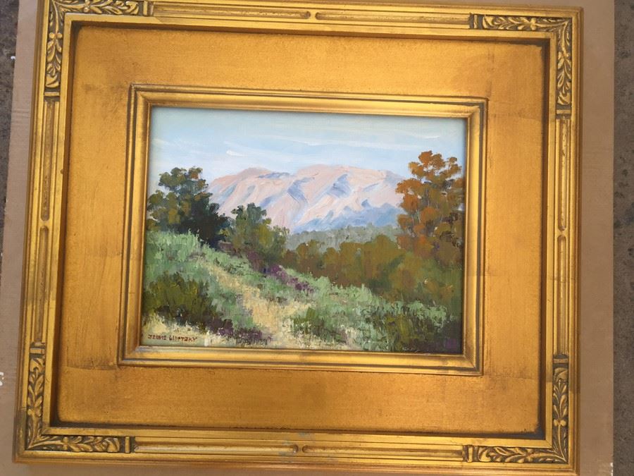 Oil On Linen Titled 'South El Capitan' By Jerome Lipetzky [Photo 1]