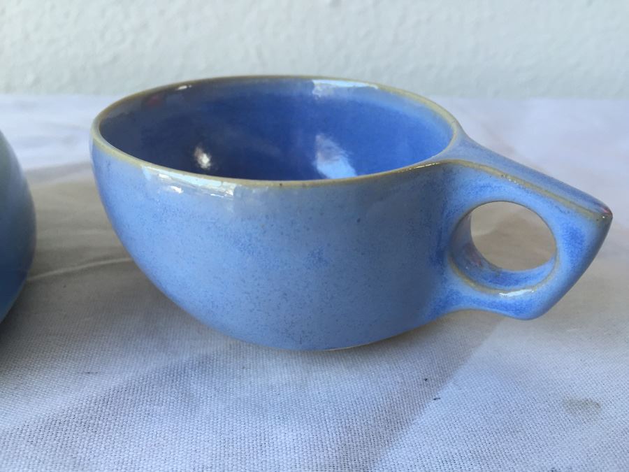 Unusual Signed Tea Set [Photo 4]