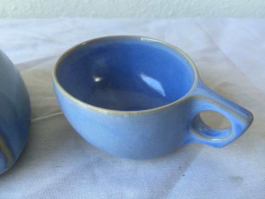 Unusual Signed Tea Set [Photo 5]