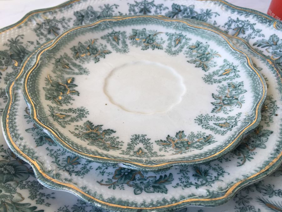 W. H. Grindley & Co England China Set Brussels 1897 [Photo 4]