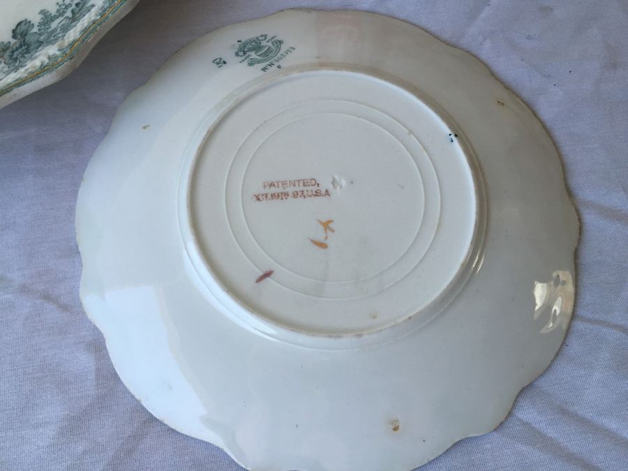 W. H. Grindley & Co England China Set Brussels 1897 [Photo 9]