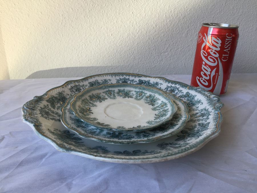 W. H. Grindley & Co England China Set Brussels 1897