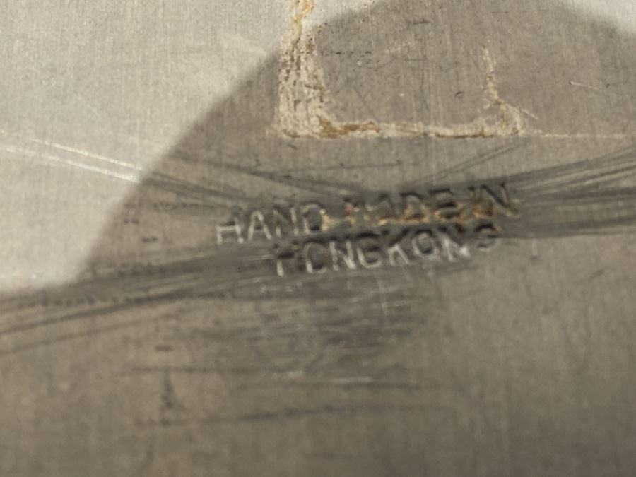 Metal Box With Lid Hand Made In Hong Kong [Photo 3]