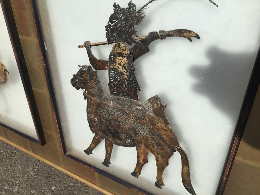 Large 4-Panel Paper Cutting Artwork Lighted [Photo 10]