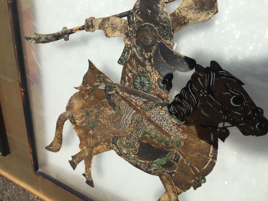 Large 4-Panel Paper Cutting Artwork Lighted [Photo 12]