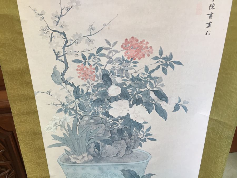 Asian Scroll Artwork [Photo 3]